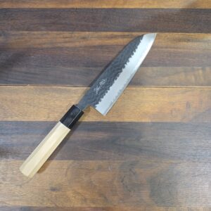 Hokiyama - Coltello Santoku lama 165mm AOGAMI Super