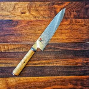 Miyabi - Coltello Gyuto 20cm - 5000MCD - Acciaio damasco 100 strati 63hrc - Made in Japan