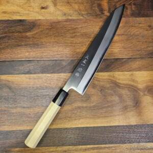 Hokiyama - Coltello Gyuto lama 240mm - Hakusui Shirogami1 - Made in Japan