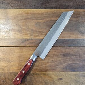 Hokiyama - Coltello KIRITSUKE lama 240mm in Aogami BLU Super