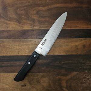 TETSUHIRO-KIRYU-Coltello Gyuto 175mm -VG10- DAMASCO - Made in Japan