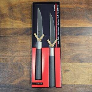 Wasabi Black - Set 2 Coltelli da Bistecca - Made in Japan