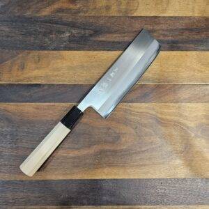 Hokiyama - Coltello Nakiri lama 165mm - Hakusui Shirogami1 - Made in Japan