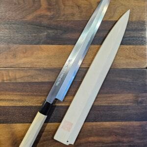 Yamawaki - Coltello Yanagi-Ba lama 330mm in acciaio Ginsan3 (inox)