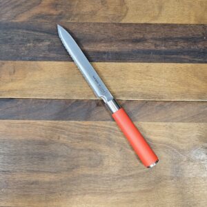 F.DICK - Red Spirit - Coltello Utility Seghettato - lama 130mm - Made in Germany