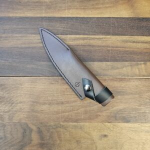 Forged - Fodero proteggi lama in Simil Pelle per Cucina/Chef 16cm