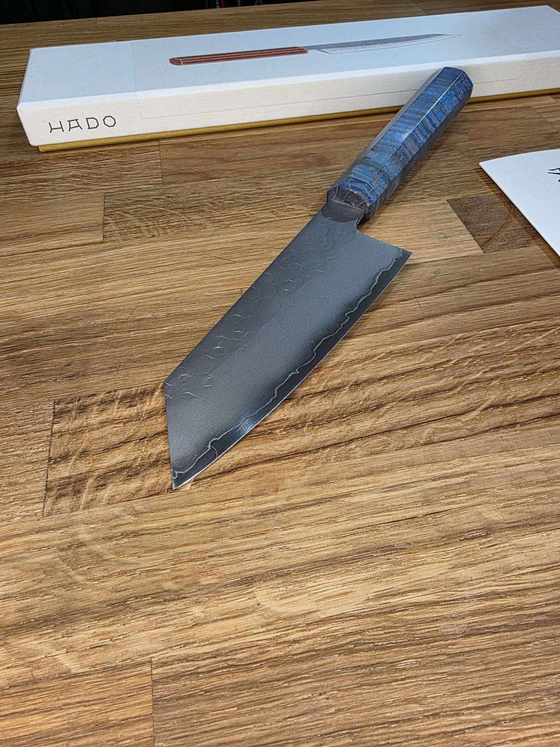 Fukui Co. - HADO - Coltello Ko-BUNKA 135mm SG2 Steel - immagine 3