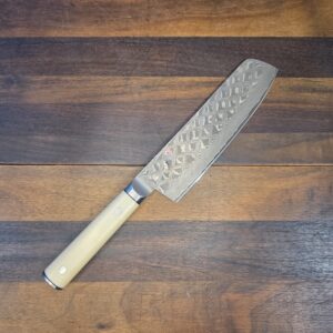 Miyabi - Coltello Nakiri 17 cm - 4500FCD - Acciaio damasco 101 strati- Made in Japan