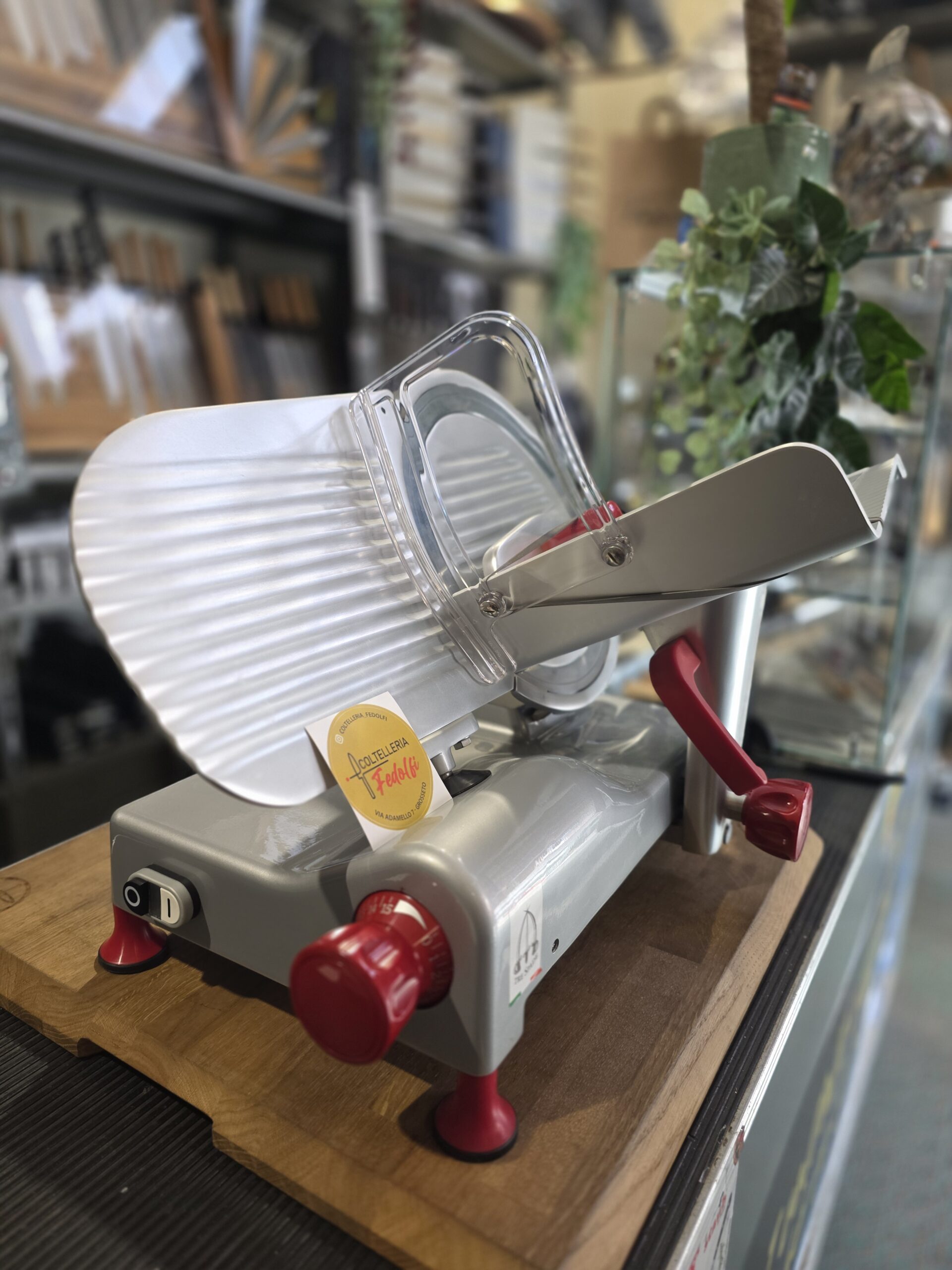 TRE SPADE - Affettatrice PROFESSIONALE Lama Ø 300 mm - Made in Italy - immagine 8