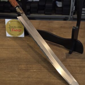 Yamawaki - Coltello Sakimaru-Takohiki 390mm Ao-Suminagashi - ESTREMO 2.0